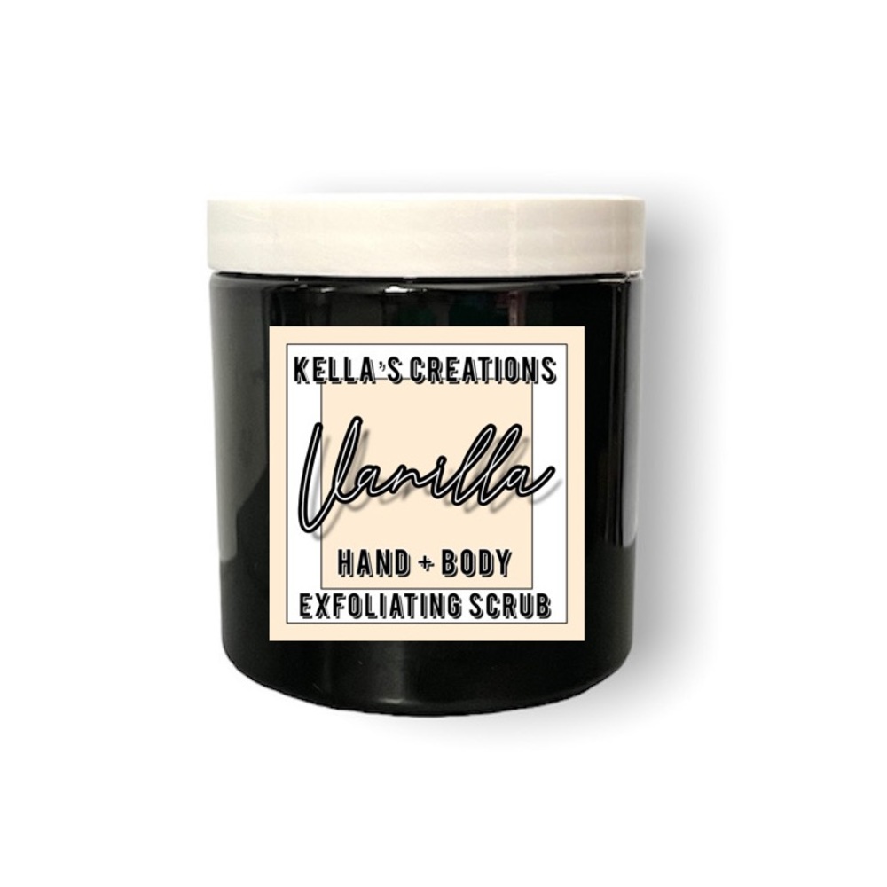 8oz Vanilla Hand Scrub